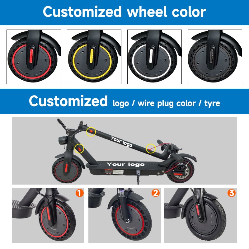 Hot Sale E9D Adult Electric Scooter 350W Smart Bluetooth Type Disc Brake Aluminum Alloy Material 30km Range China Factory