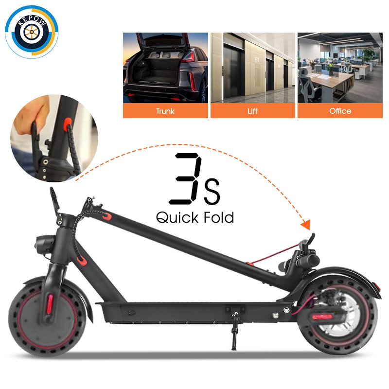 Hot Sale E9D Adult Electric Scooter 350W Smart Bluetooth Type Disc Brake Aluminum Alloy Material 30km Range China Factory