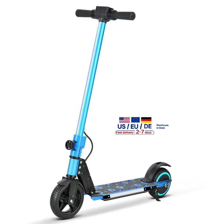 Smart new design Kids scooter kick cool side LED lights electric scooter 2 wheels electric scooter for kids