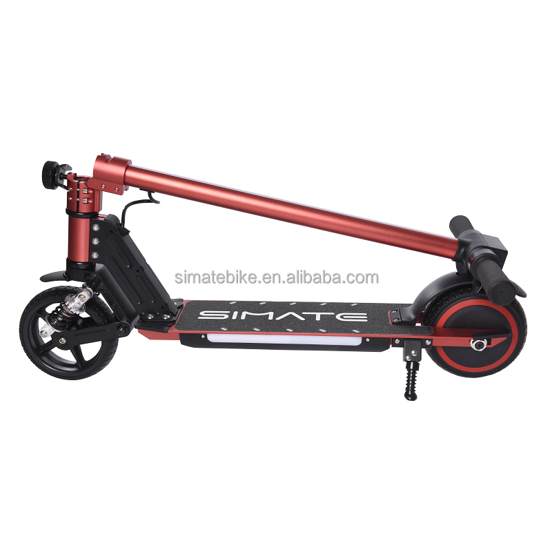 Smart new design Kids scooter kick cool side LED lights electric scooter 2 wheels electric scooter for kids