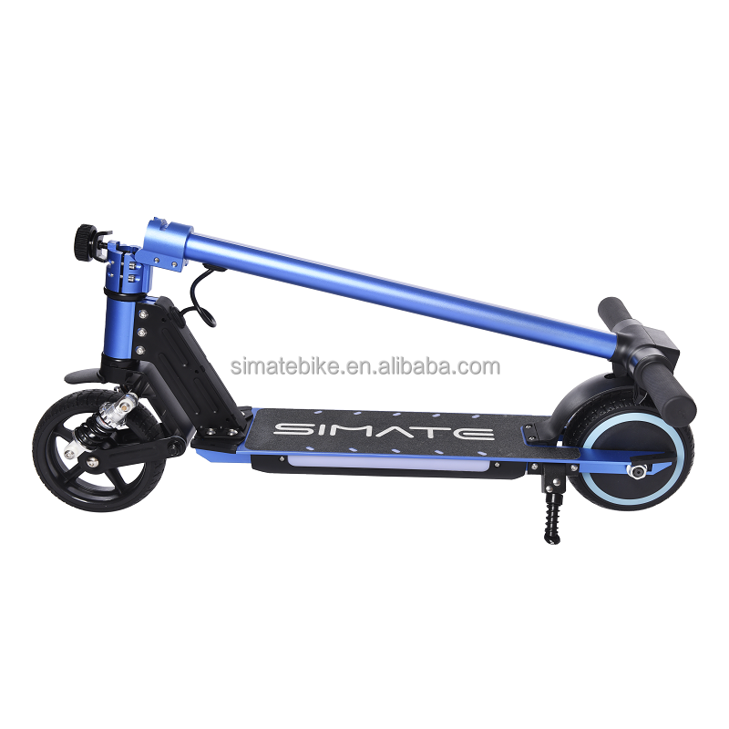 Smart new design Kids scooter kick cool side LED lights electric scooter 2 wheels electric scooter for kids