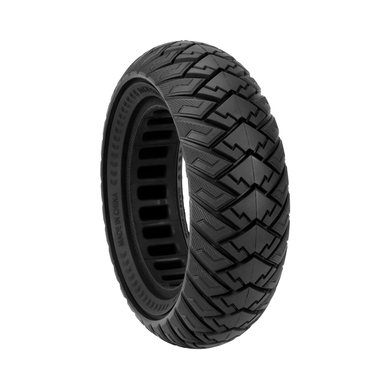 D8L 10*3/255*80(80/65-6) Off-road Solid Tire for Electric Scooter Tire and E-Scooter Front or Rear Solid Tire Replacement
