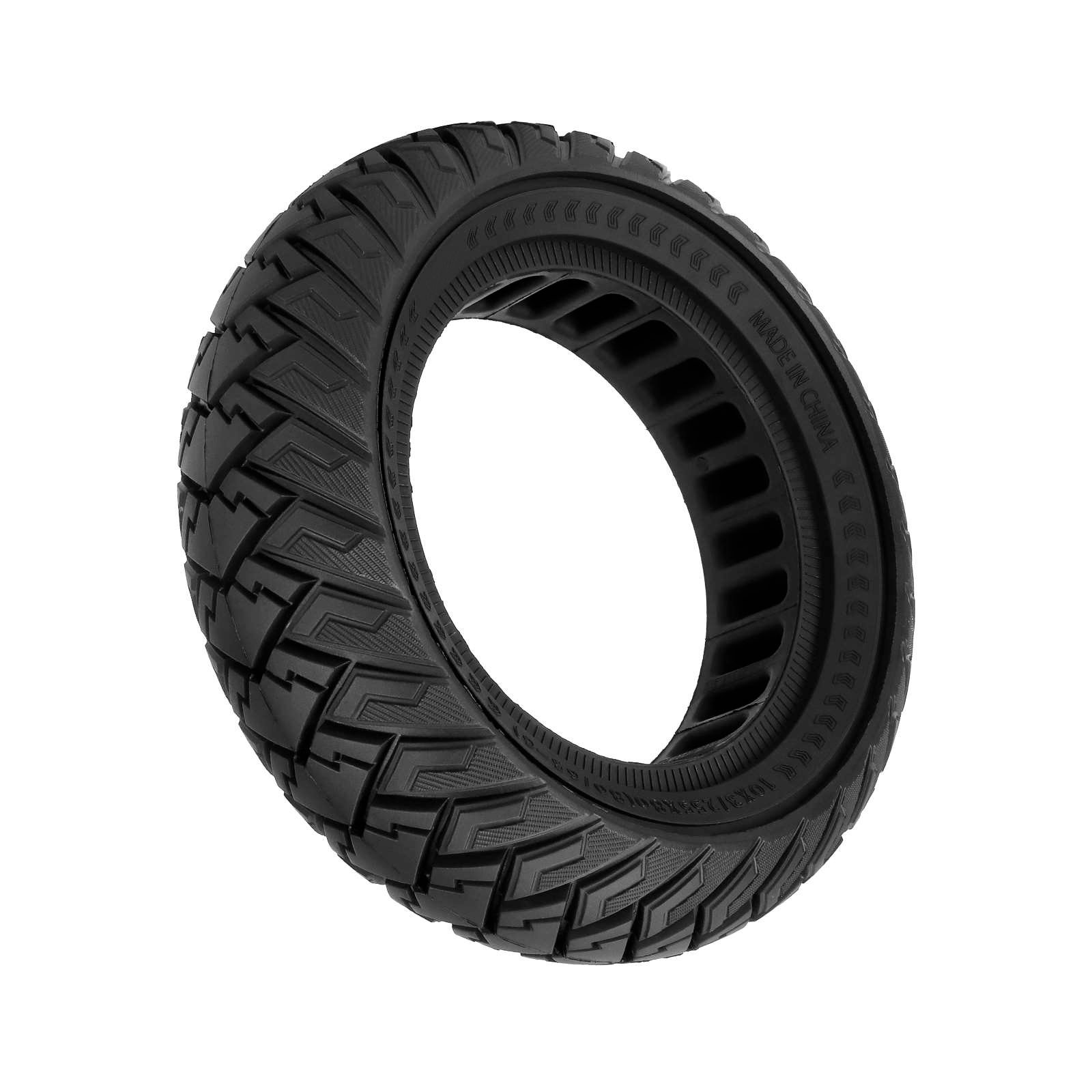 D8L 10*3/255*80(80/65-6) Off-road Solid Tire for Electric Scooter Tire and E-Scooter Front or Rear Solid Tire Replacement