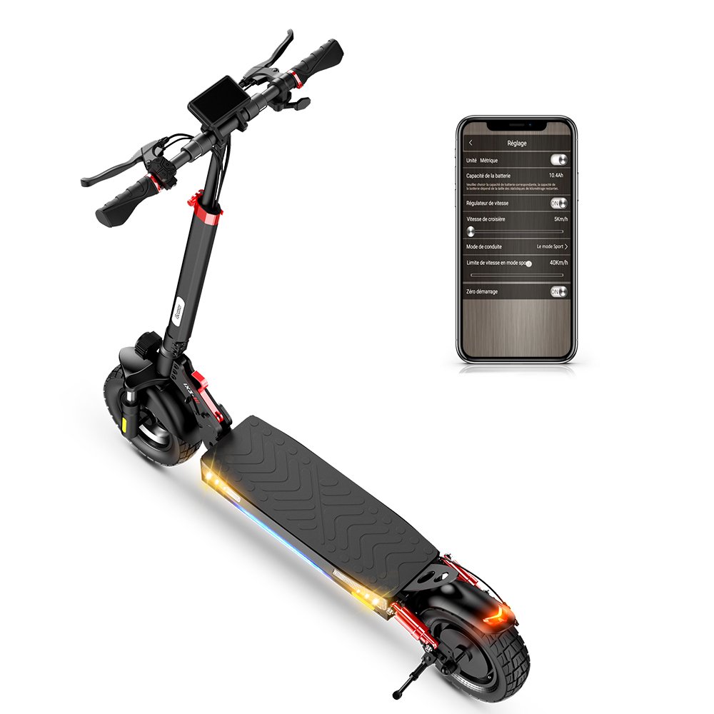 EU warehouse 800W off road iScooter iX3 e scooter electric 10 inch Shock Absorbers Electric Scooter for adult