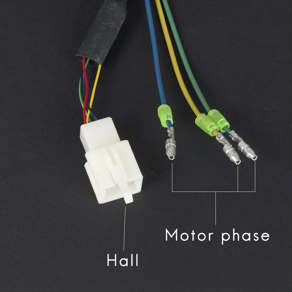 350W Electric Scooter Hub Wheel Motor with 8-Inch Brushless Toothless Drum Brake 24V 36V 48V Scooters