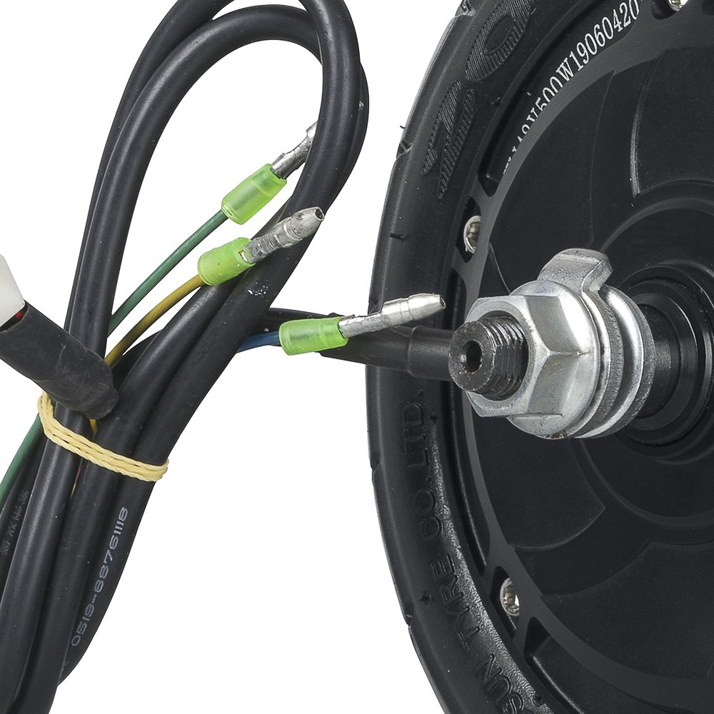 350W Electric Scooter Hub Wheel Motor with 8-Inch Brushless Toothless Drum Brake 24V 36V 48V Scooters