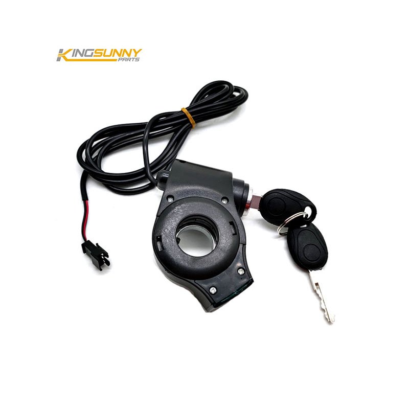 King Sunny Power Button with Voltmeter Display Ignition Key for Zero 8X 10X Electric Scooter Spare Parts Escooter Accessory