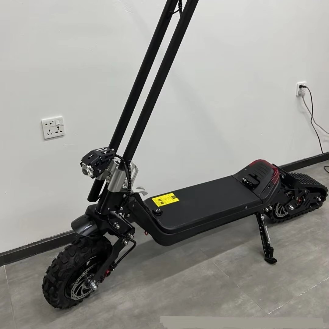 Snowboard Scooter High Speed 3-in-1 E-scooter All Terrain Snow EScooter/ Off Road Electric Scooter/Tracked EScooter