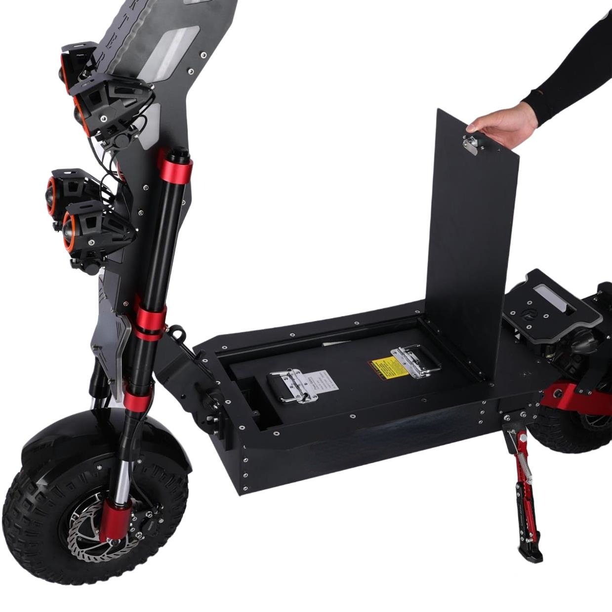 60mph Foldable Off Road Big Fat 14" Wheels E Scooter 8000w Electric Scooter OEM Wholesale USA 60ah Long Unisex 60V