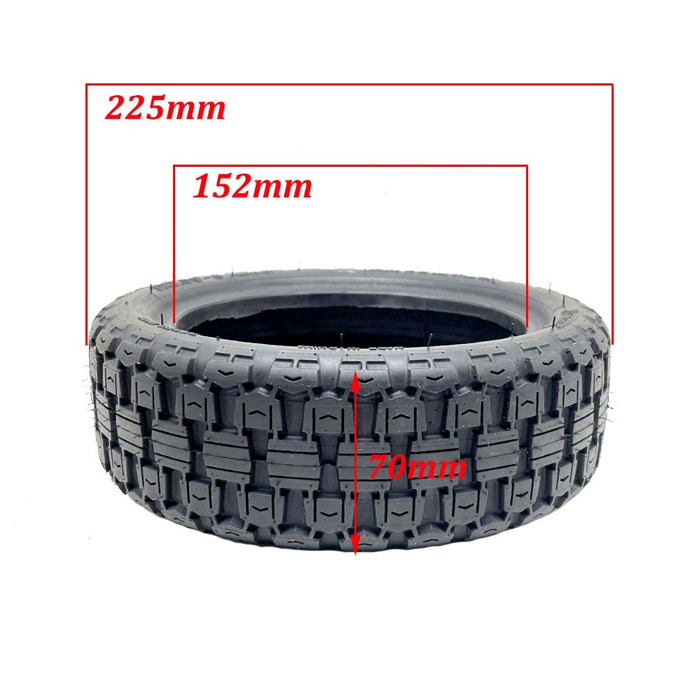 9x3.00-6 Off-road Tire for E-scooter Electric Scooter 9 Inch Tubeless Tire Parts