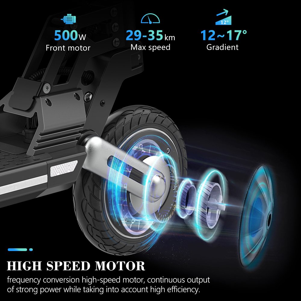 48V 9.5 Inch iENYRID M8 Fast Folding Electric Scooter for Adults Smart Digital European Warehouse EU/UK/US in Stock
