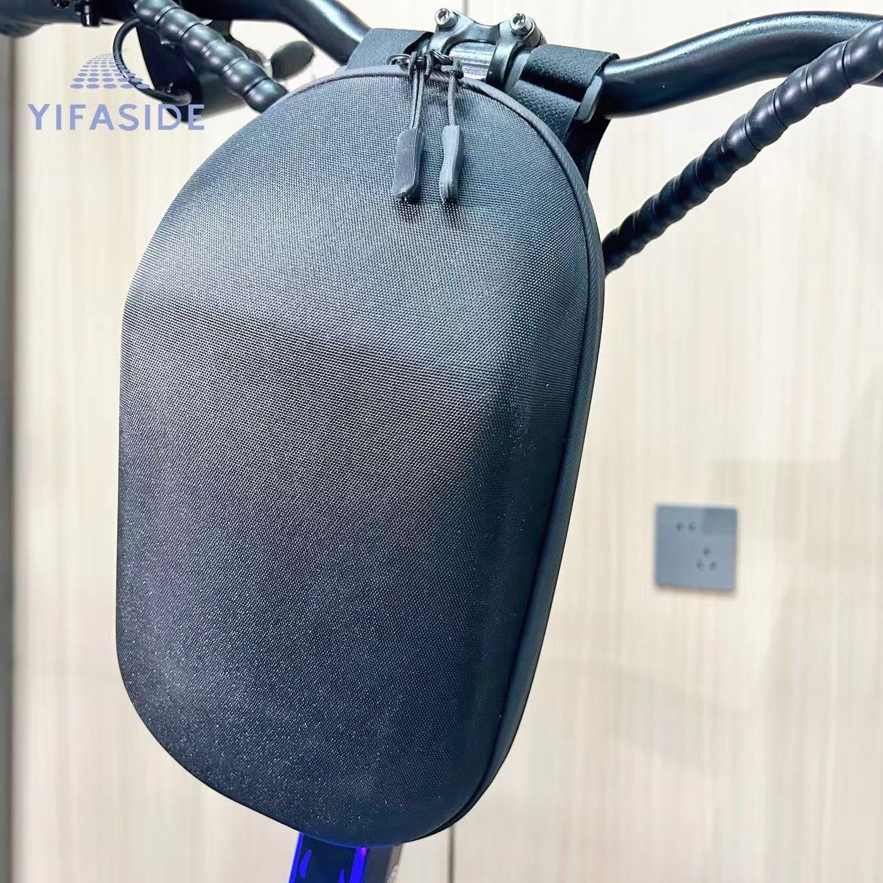 Universal Electrical Scooter Head Handle Bag Big Capacity Storage Bag Front Hanging Durable EVA Fit for Carring Charger Tool