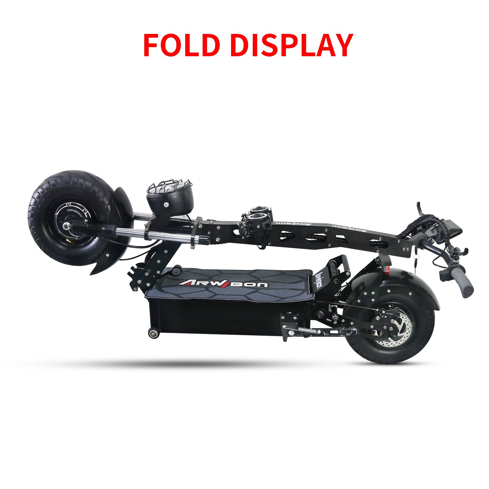 US Eu Warehouse 13inch Fat Tire Off Road Electric Scooter 8000W 100KM Speed Folding Dual Motor Electric Scooter Adult