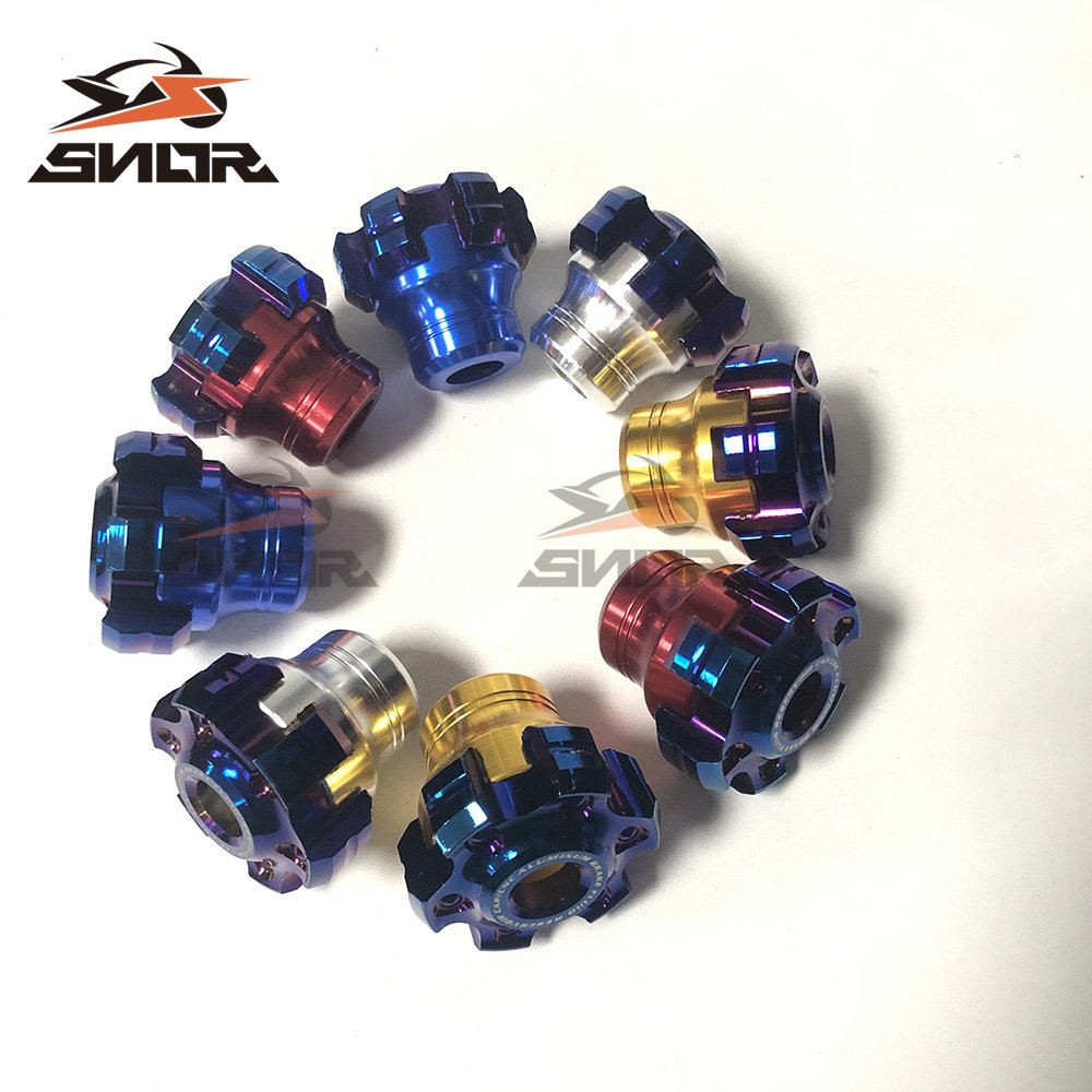 CNSNR Motorcycle Front Wheel Fall Protection Shock Absorber Cup Frame Slider Anti Crash Protector For Yamaha Xmax 300 Xmax 400