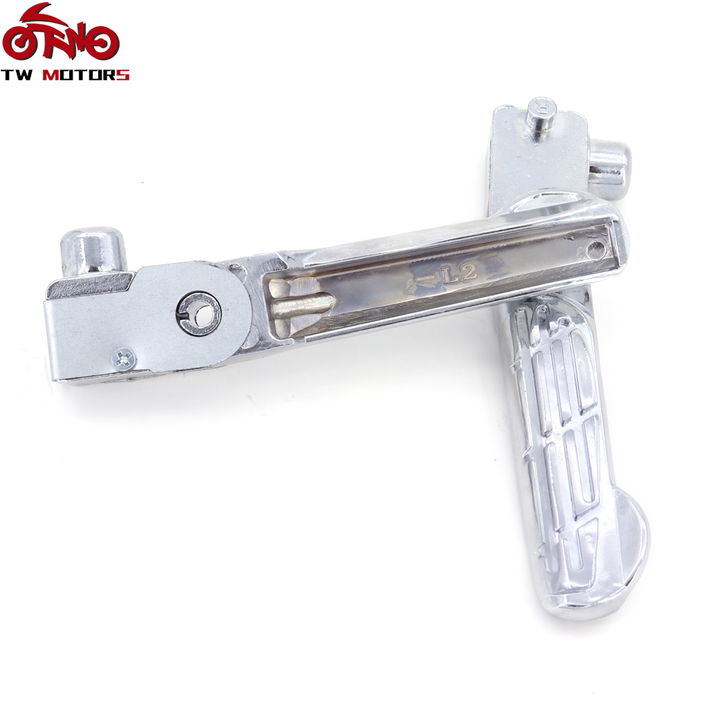 High-quality Super Five Foot Pedals (Normal) Motorcycle Footpeg Footrest For Universal Motorcycle Dirt Bike Pitbike Pedal