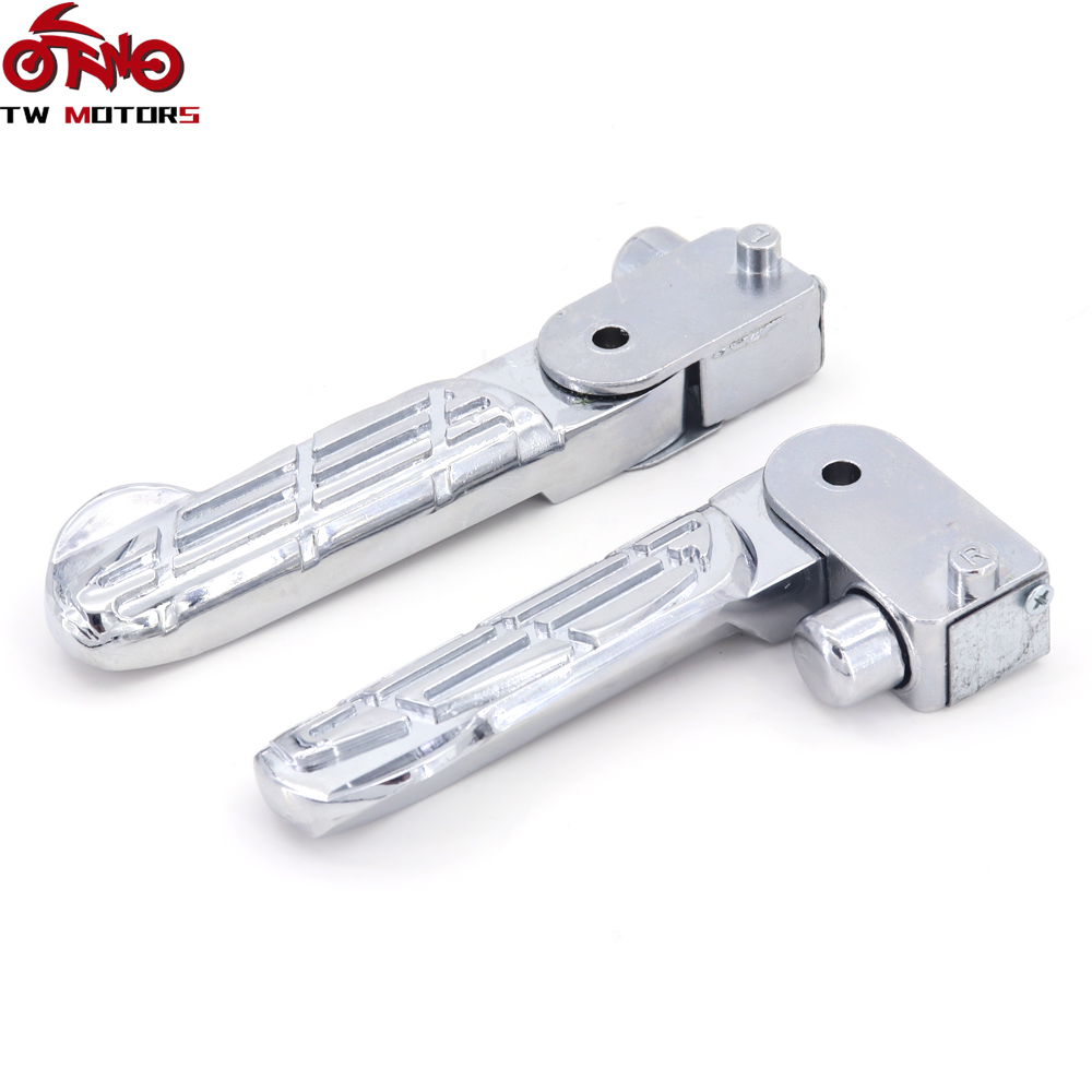 High-quality Super Five Foot Pedals (Normal) Motorcycle Footpeg Footrest For Universal Motorcycle Dirt Bike Pitbike Pedal
