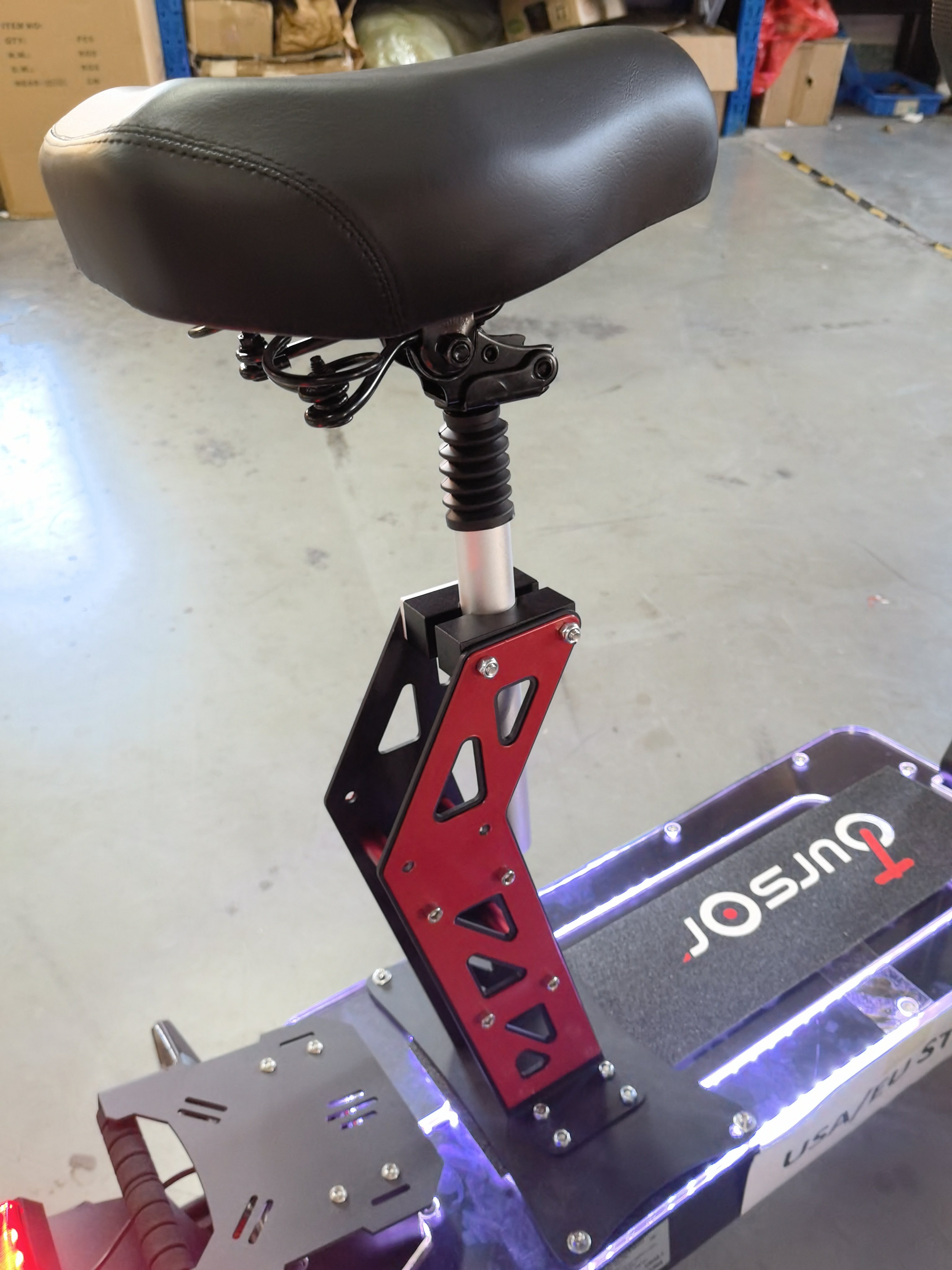 Upgraded Foldable Seat Parts Powerful Electric Scooter Seat Accessoires for S5 S6 S8 S8P Kick Scooter Parts