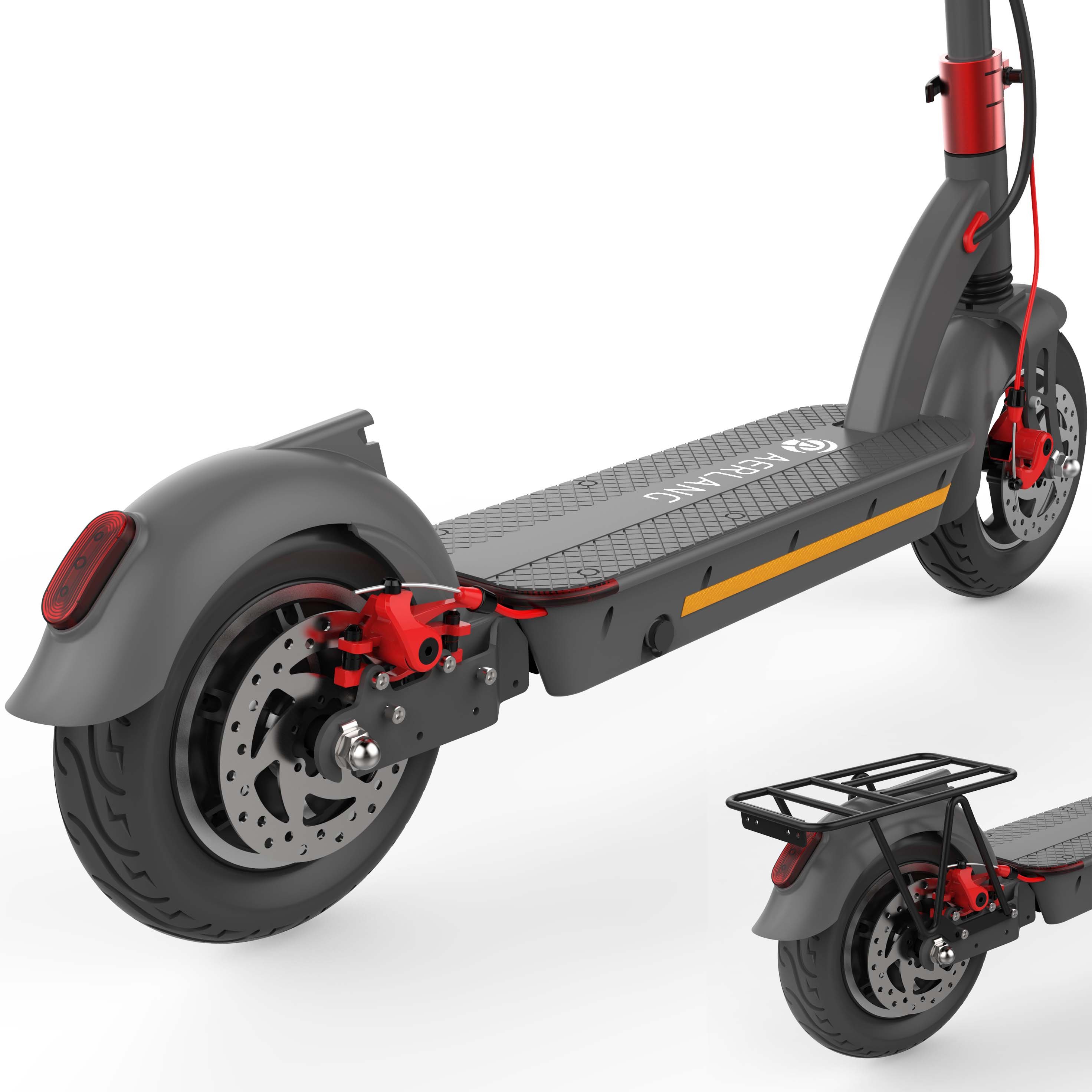 Eu Warehouse H6- A Powerful 10 Inch Adult Electric Scooter Wide Wheel Esooter
