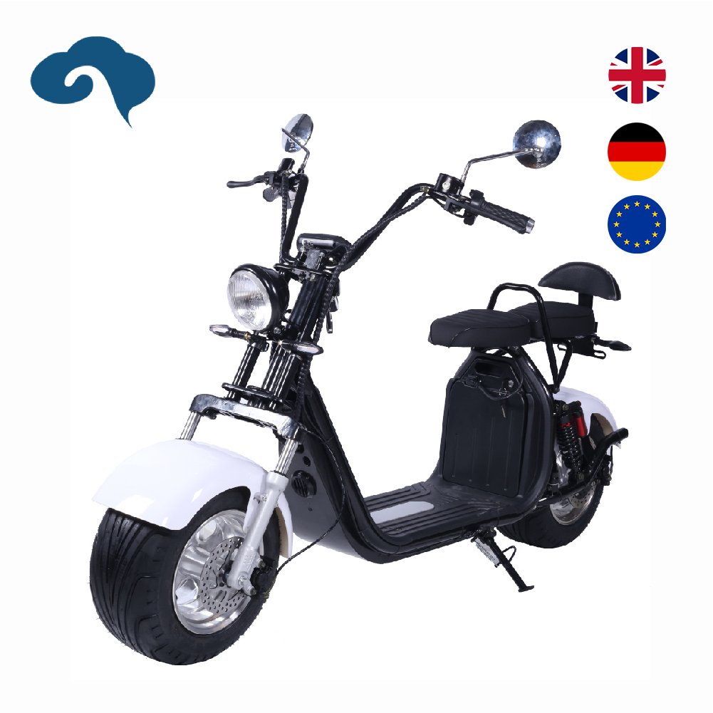 Fast Delivery Europe E Citycoco Electric Scooter EEC COC With Fat Tire For Off Road