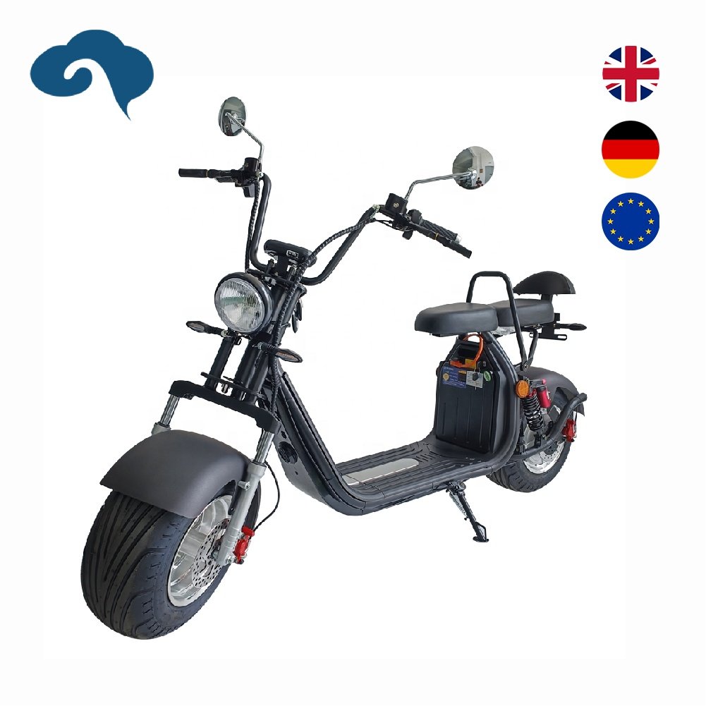Fast Delivery Europe E Citycoco Electric Scooter EEC COC With Fat Tire For Off Road