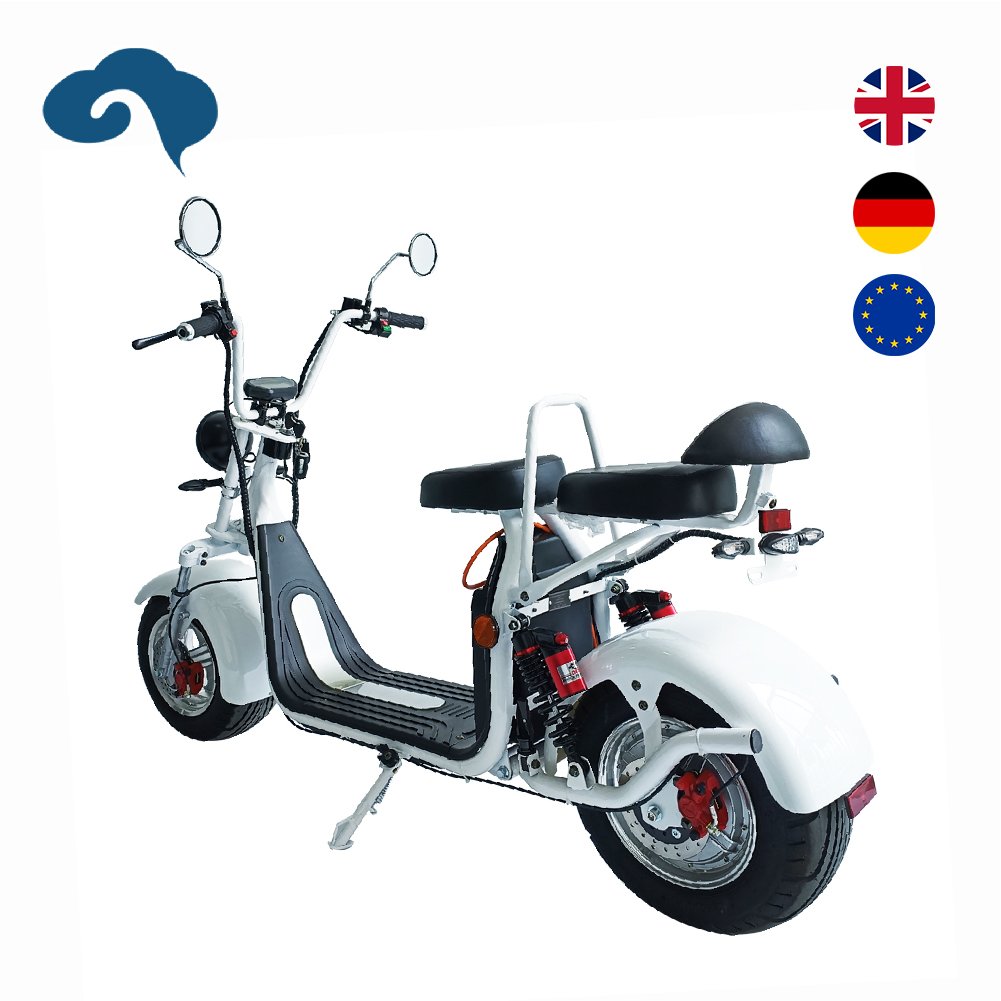 Fast Delivery Europe E Citycoco Electric Scooter EEC COC With Fat Tire For Off Road