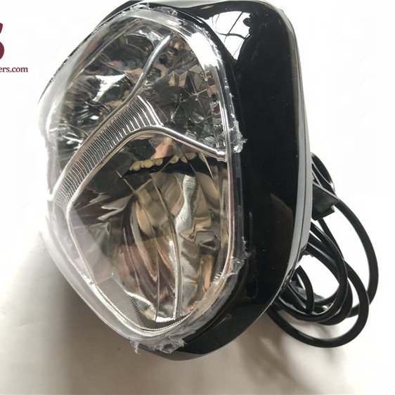 Citycoco 2000w electric scooter spare parts front light with speed shows