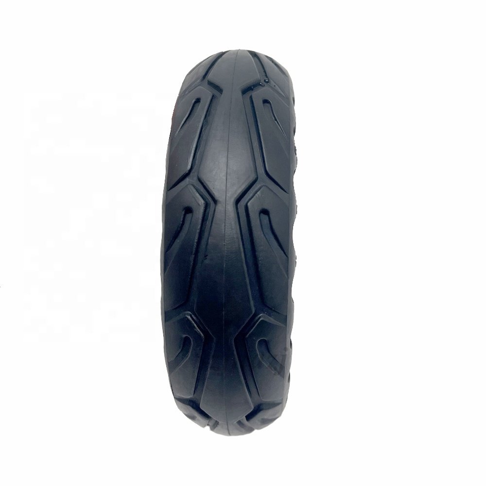 200x50 Through hole Solid Tire for Folding Electric Scooter Explosion Proof,wear-resistant,antiskid Tyre Replacement Parts