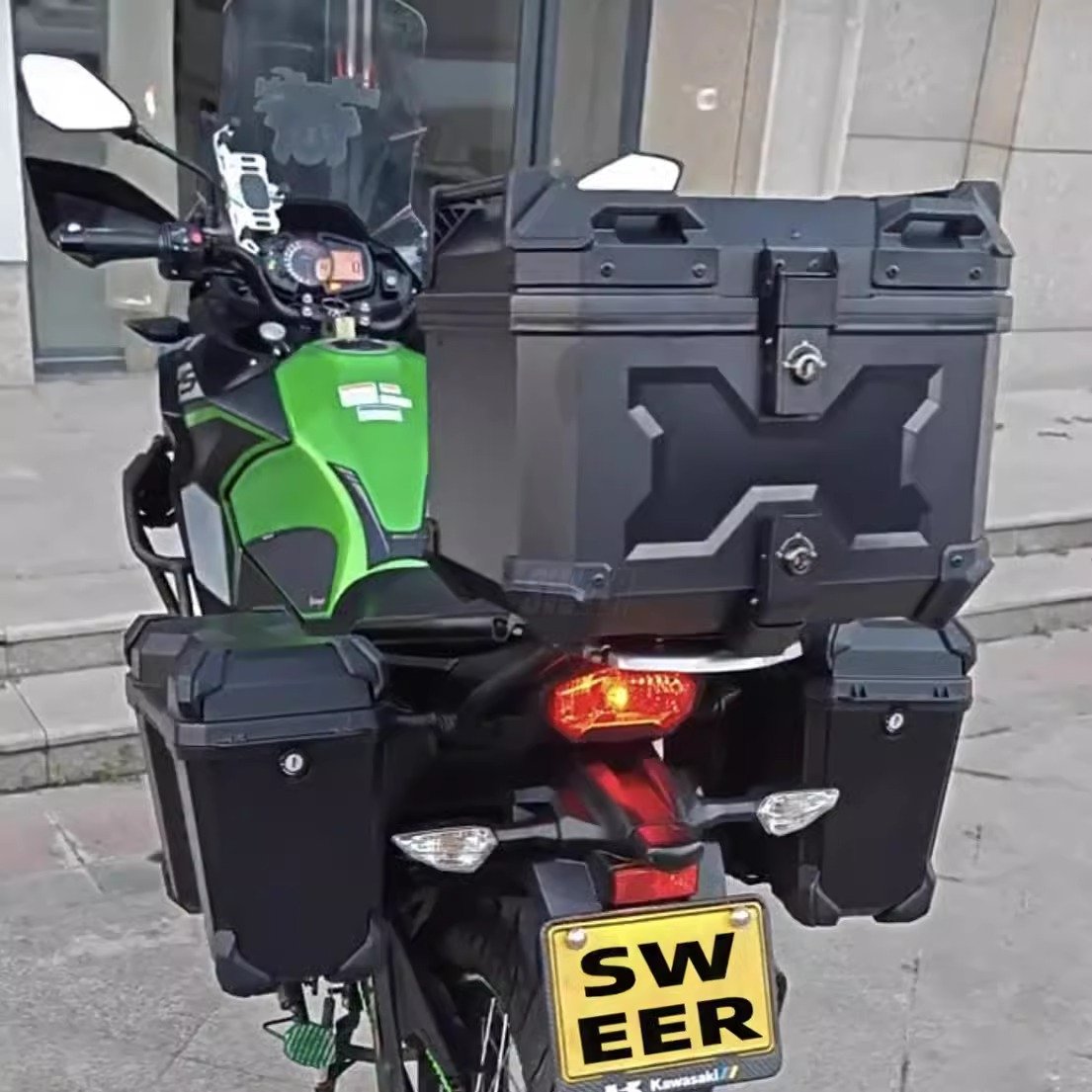 nmax 155 top box for helmet motorcycle yamaha accessories rear luggage Rack Aluminium Alloy Thicken Heavy 3KGS storage rack