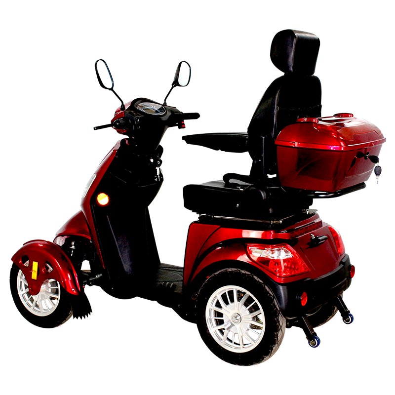 Customizable manufacturer CE K-2-1-N 800W 60V Leisure four wheel electric scooter