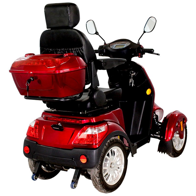 Customizable manufacturer CE K-2-1-N 800W 60V Leisure four wheel electric scooter