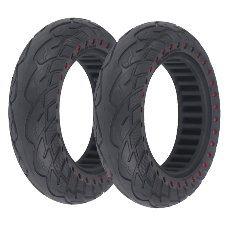 Nedong 10*2.5 New Material Light& Elastic Series Colorful Tire Scooter Solid Wheel 60/70-6.5 Suitable for Ninebot Max G30