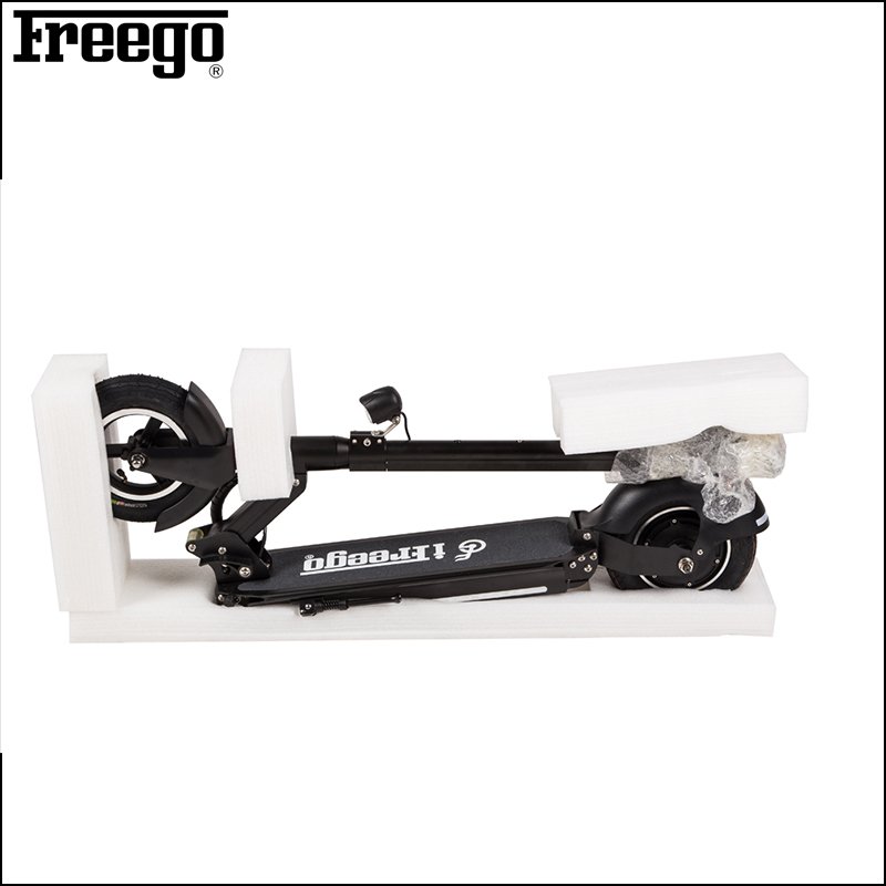 Freego cheap 48V7.8Ah 500W lithium battery overboard folding mobility electric scooter for sale