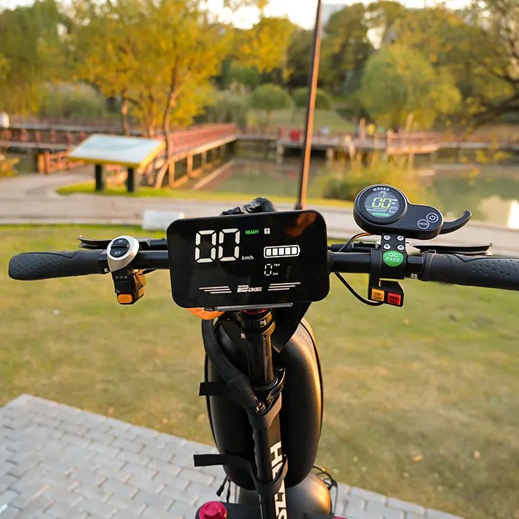 HEZZO F7 Escooter 60V 5600W Dual Motors EU US Stock Foldable Electric Scooter 45AH 100km 11inch Off Road Fat Tire With Seat