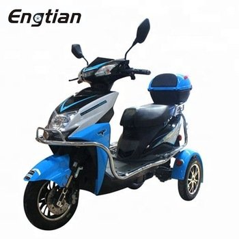 2023 COC Certificate 60V 20AH Battery Electric Scooter 2000W Big Motor Three Wheels high quality electric motorbike