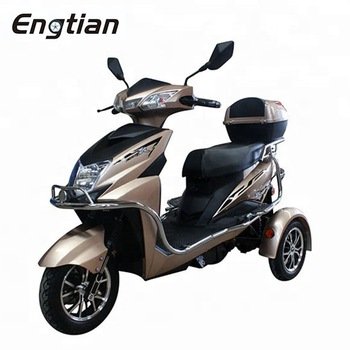 2023 COC Certificate 60V 20AH Battery Electric Scooter 2000W Big Motor Three Wheels high quality electric motorbike