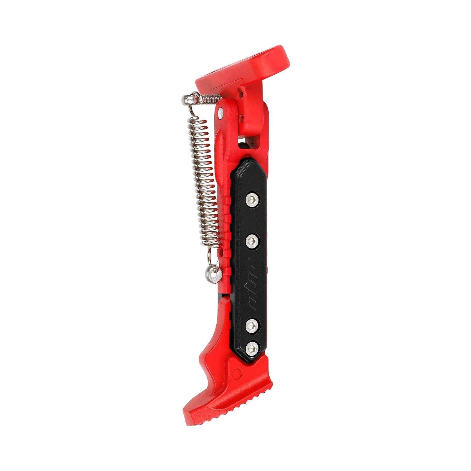 V2 Red-Black adjustable kickstand for xiaomi scooters parking stand bracket foot support for electric scooter xiaomi accessories