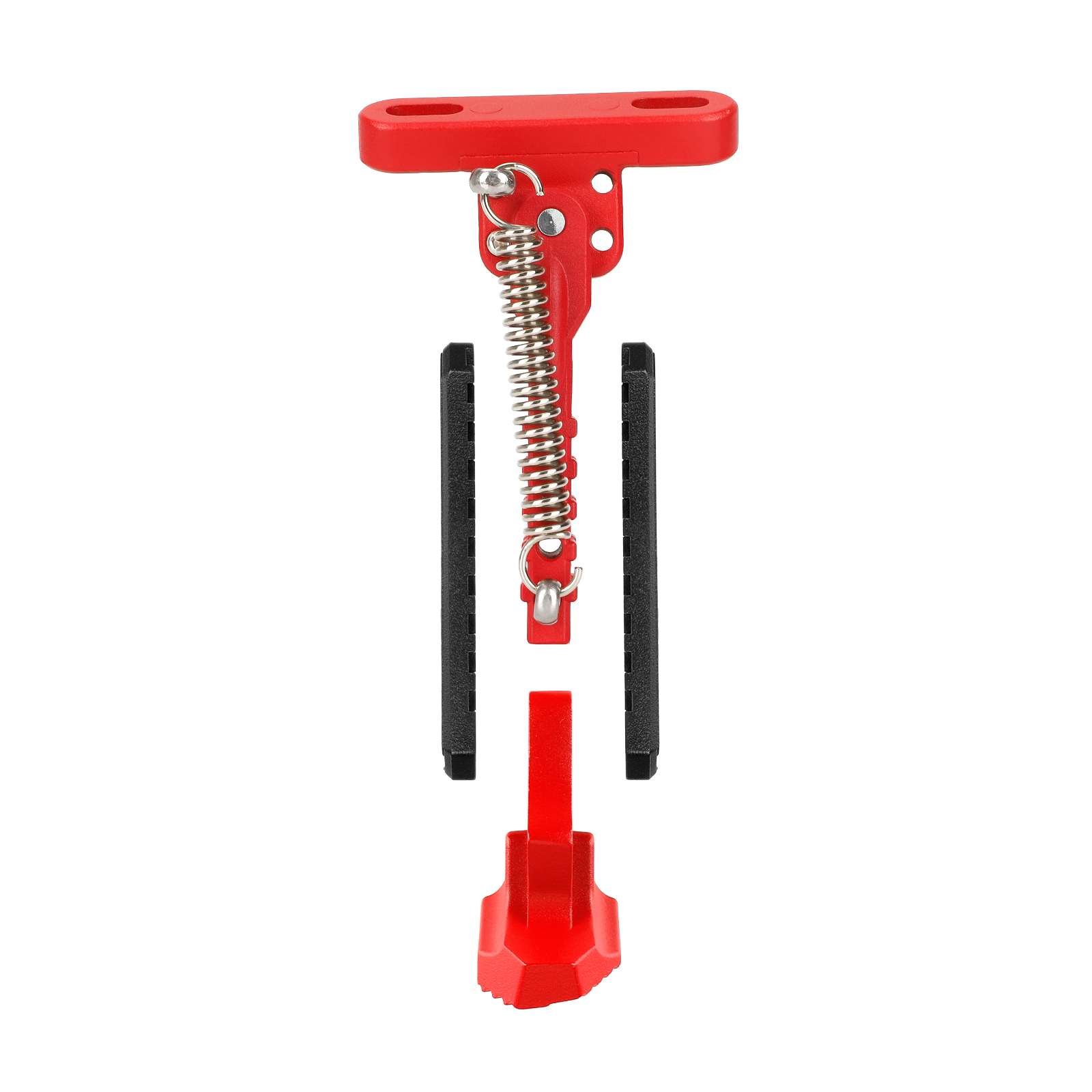 V2 Red-Black adjustable kickstand for xiaomi scooters parking stand bracket foot support for electric scooter xiaomi accessories