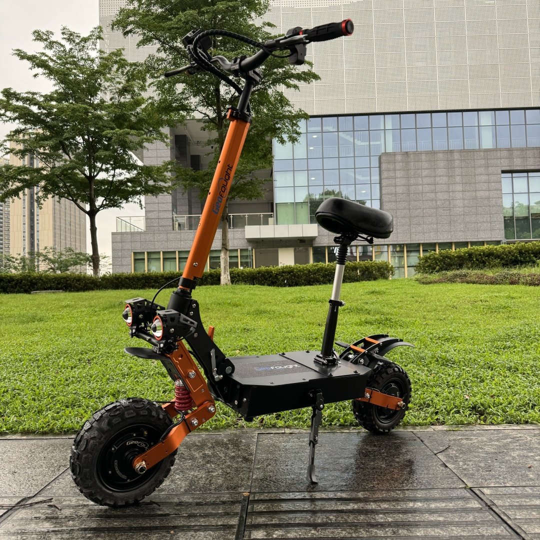Geofought M-11 Dropshipping E-Scooter 6000W 60V 11 Inch Powerful Adult Fast 80Km 50Mh Foldable Electric Scooters Dual Motor