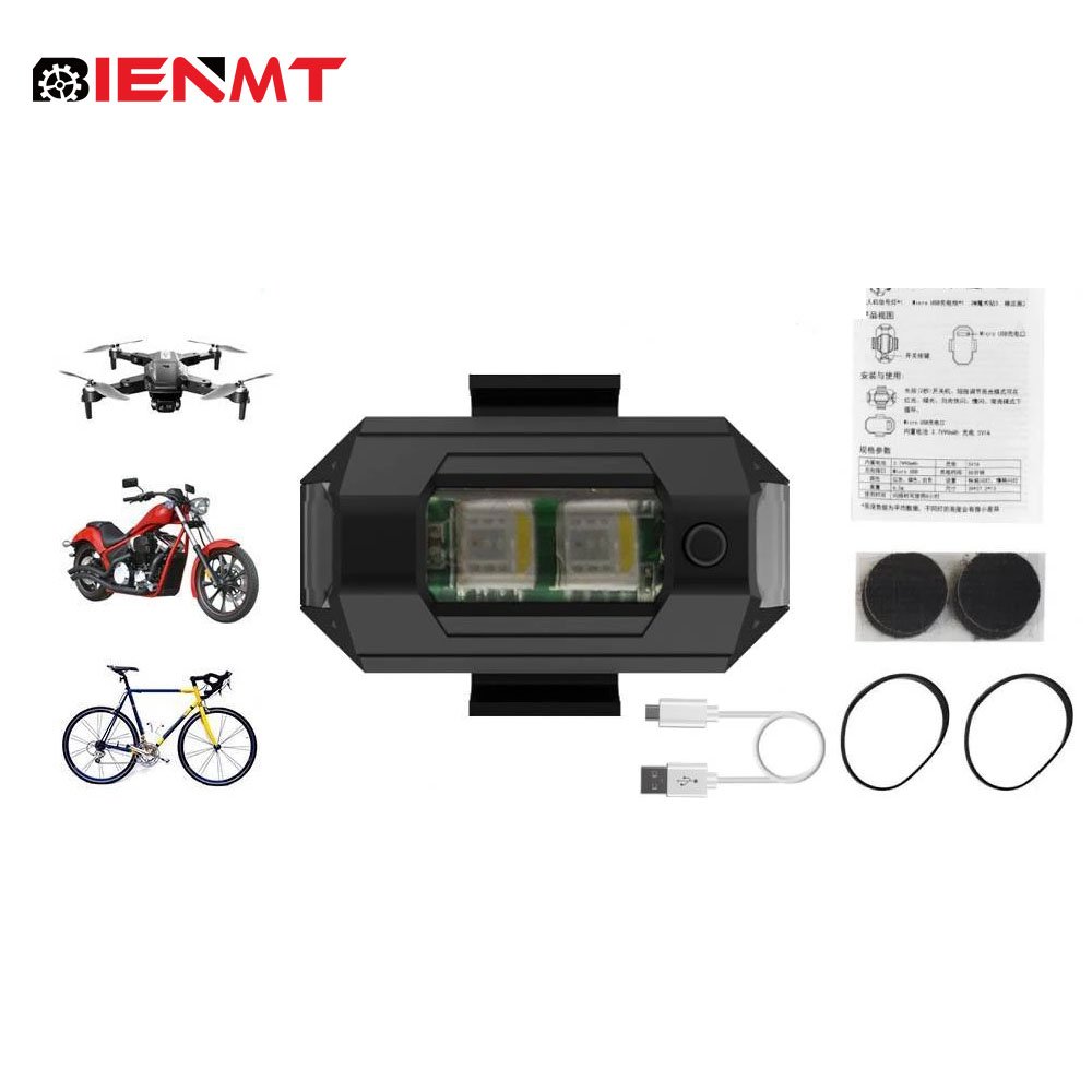 Car Lights Drone LED Flash RC Airplane Helicopter Warning Lights scooter mini lighting system motorcycle accessories