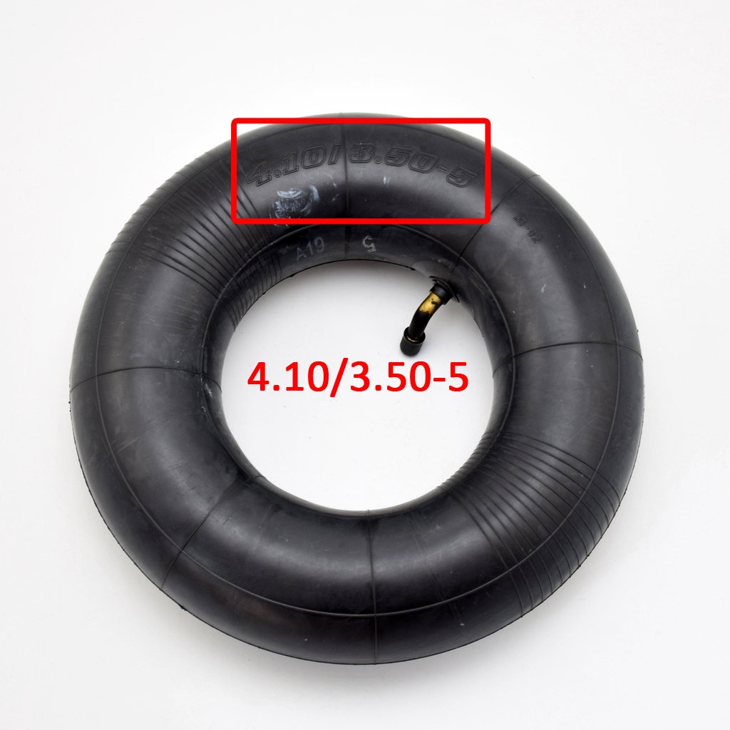 4.10 / 3.50-5 Tire Inner Tube & Outer tyre Fits Gas & Electric Folding Scooter Bikes TR87 VALVE STEM 2 Pcs/lots