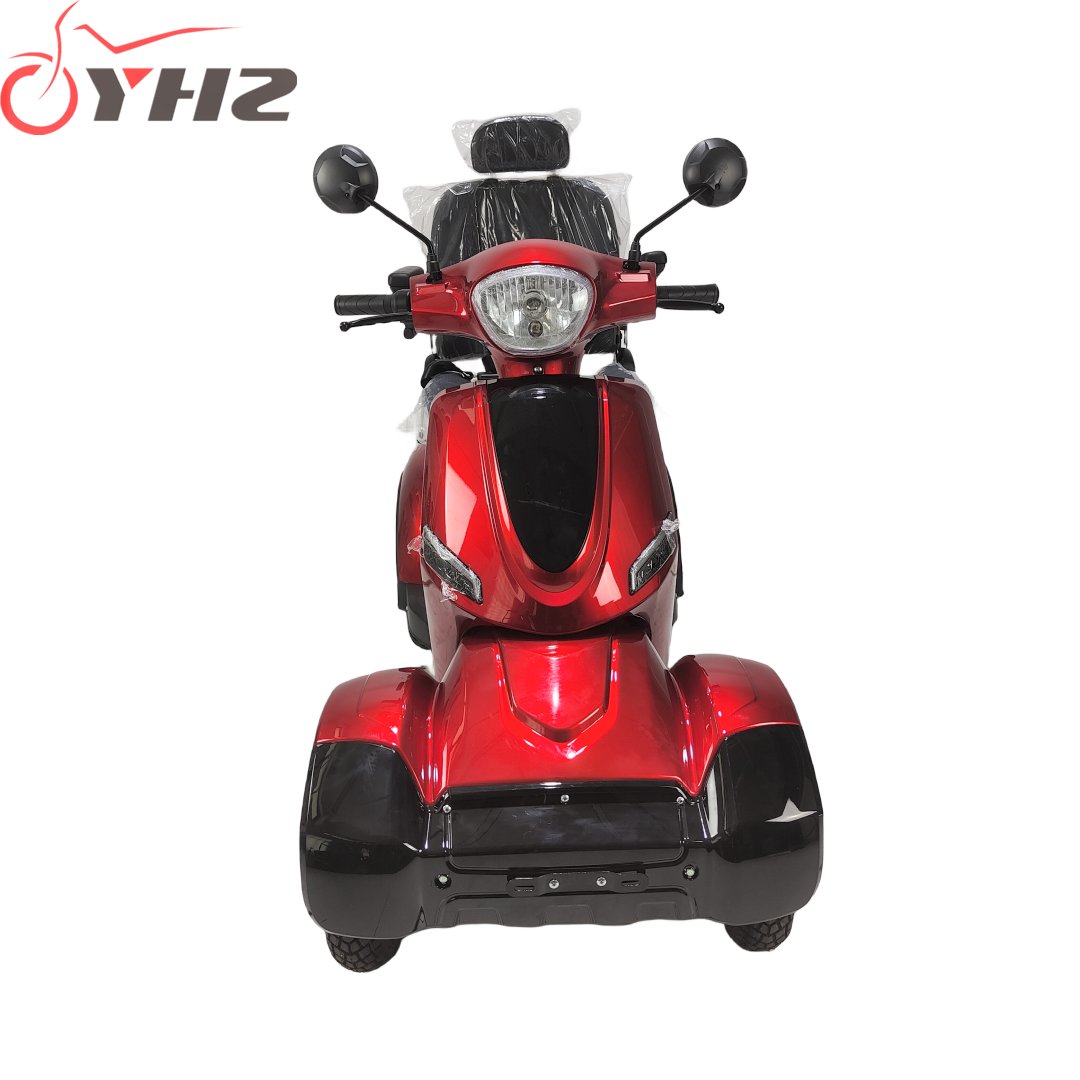 Delivery to door EEC 4 wheels electric mobility scooter 1000W handicapped vehicle with 30ah removable battery