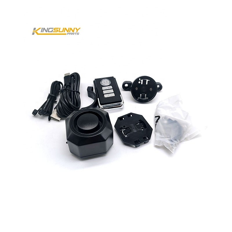 Electric Mountain Road Cycling Burglar Alarm Anti-Theft Alarm Horn Motorcycle Electric Scooter Parts Louder Bell