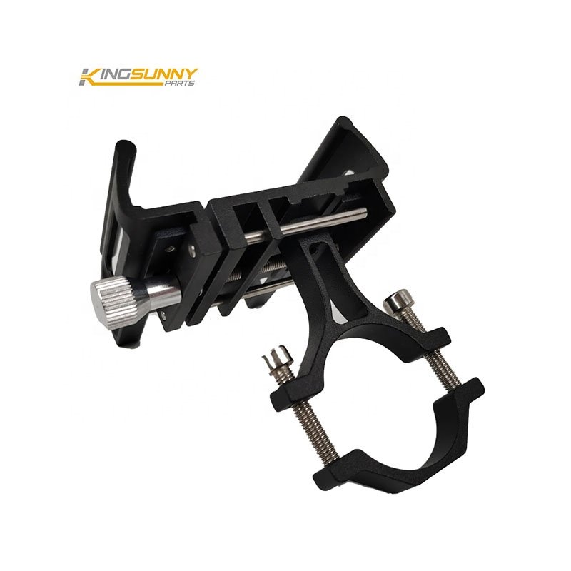 Universal Metal Adjustable Phone Holder for Electric scooter Handlebar Holder Stand Mount Scooter Parts Mobile Phone Holder