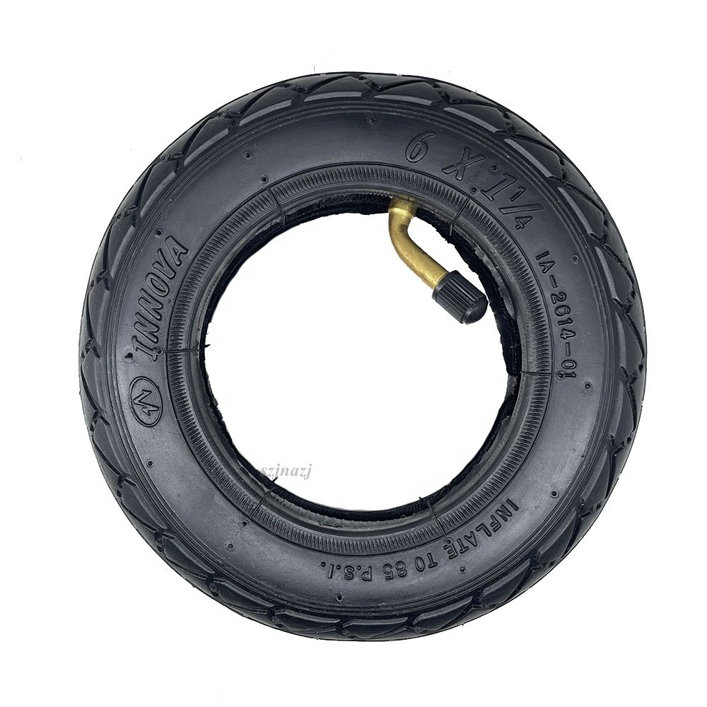 6X1 1/4 Tires 6 Inch Inner Tube Outer Tyre for Wheelchair /Mini Electric Scooter Accessories
