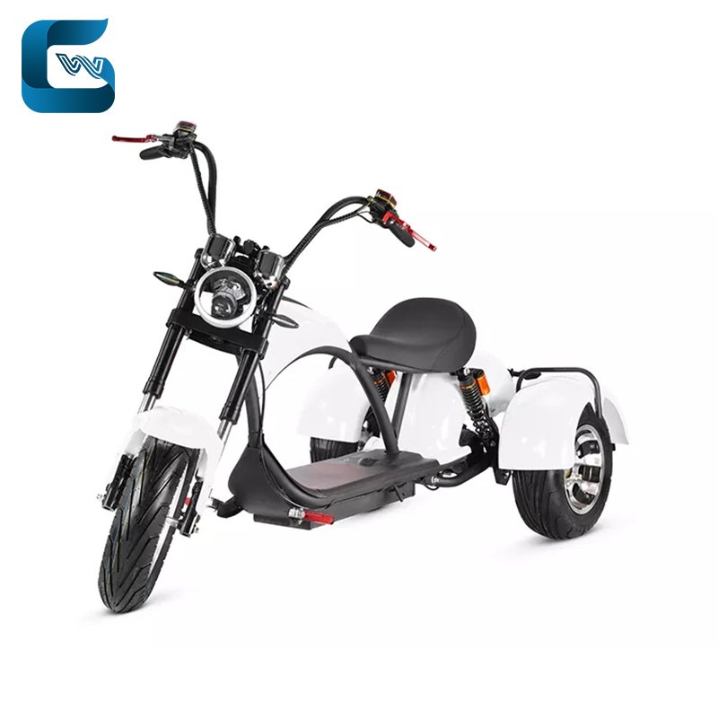 Electric scooter export trike motorcycle 2000w 60v 40ah electric three wheels
