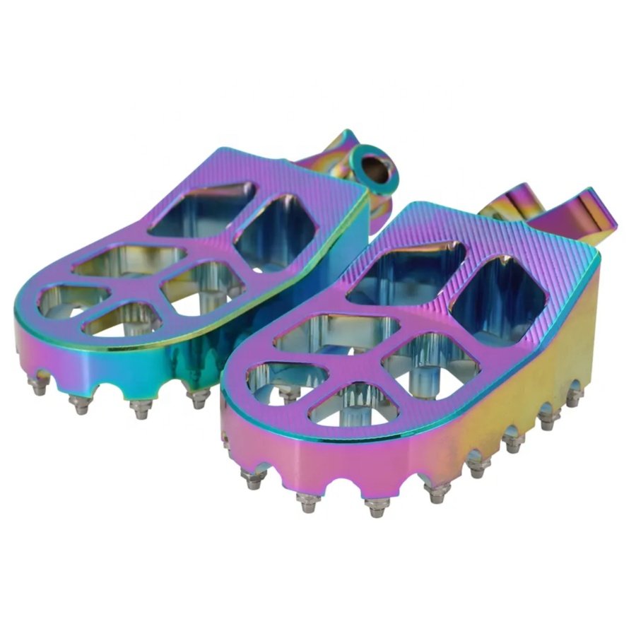 Motocross Dirt Bike Pit Bike Electric Bike CNC Billet Aluminum Alloy Foot Rests Foot Pegs for Surron Light Bee X