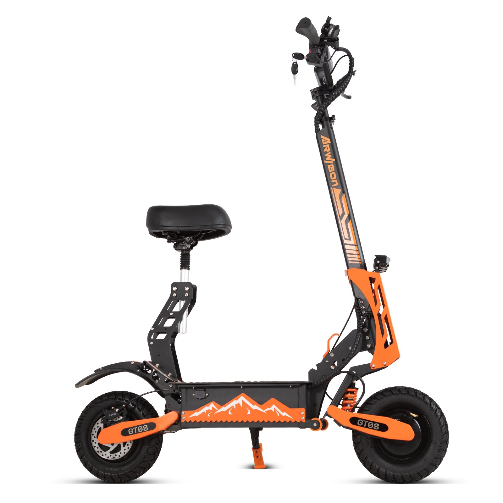 Arwibon OEM ODM Fast Electric Scooter Dual Motor Off Road 11 Inch New China Electric Scooters for Adults