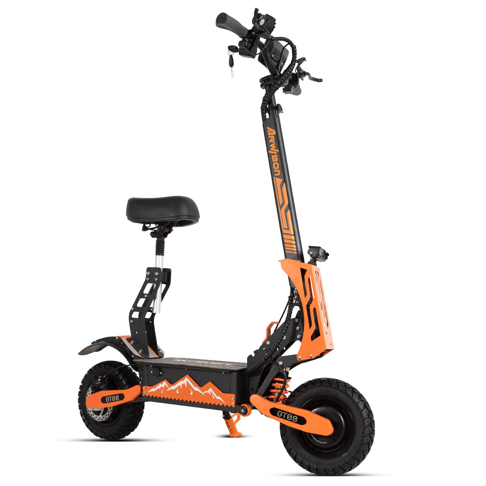 Arwibon OEM ODM Fast Electric Scooter Dual Motor Off Road 11 Inch New China Electric Scooters for Adults