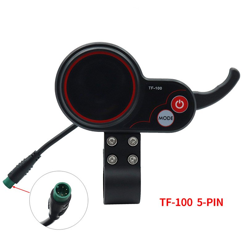 TF-100 Display for Electric Scooter 5 pin KUGOO M4 Electric Scooter Spare Parts and Accessories Scooter Instrument Dashboard