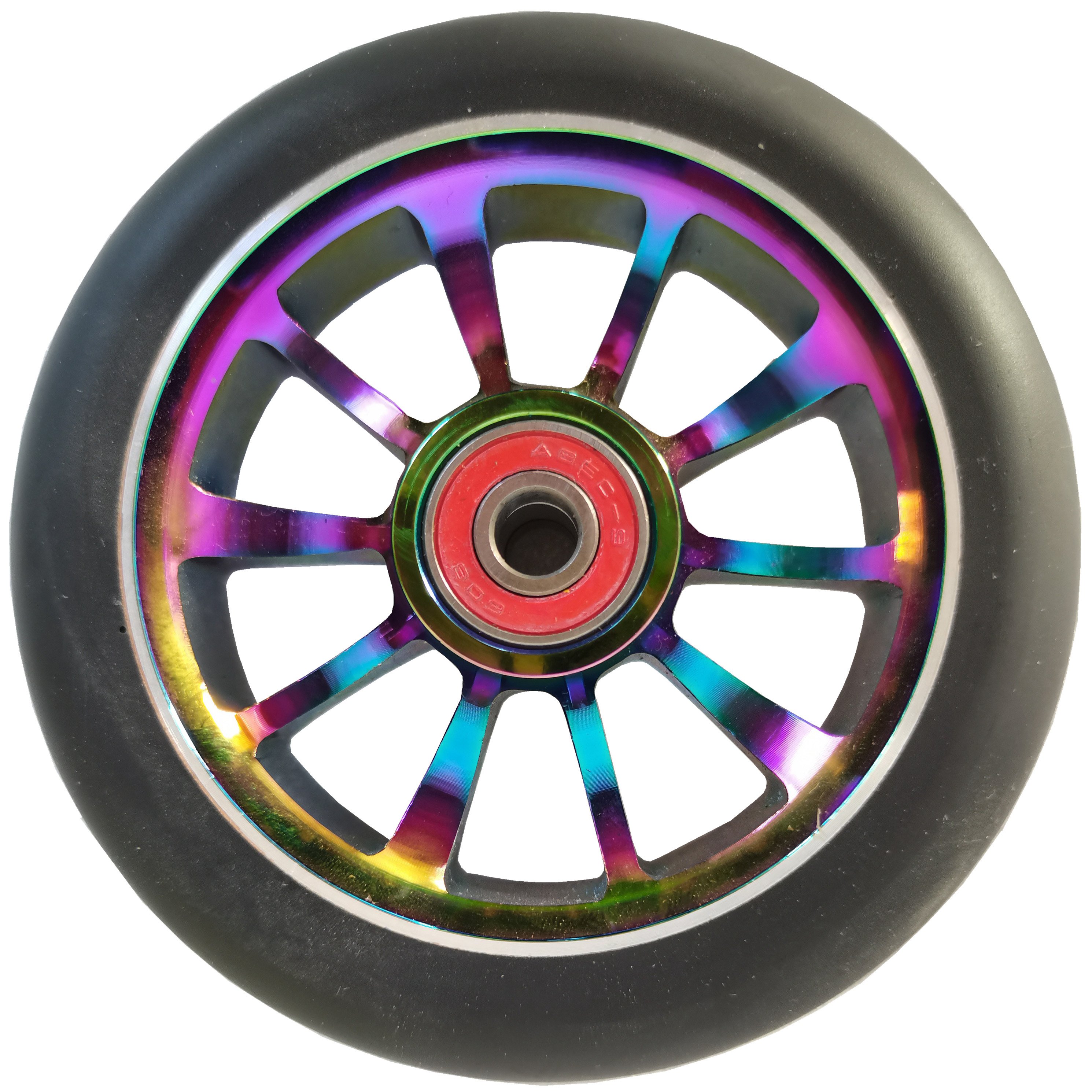 110mm Pro Scooter Wheels With Alloy Metal Core For Two Wheels Stunt Scooters Precision Speed Skating Customized Color